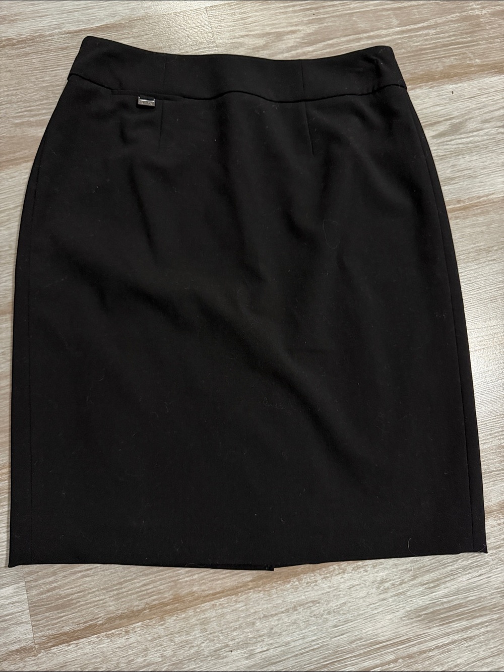 Calvin Klein Black Slim Pencil Skirt